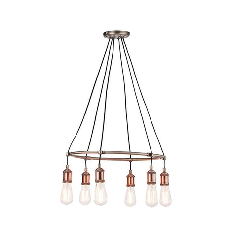 Hal 6-Light Pendant Ceiling Light - Comet Lighting