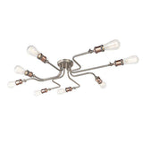 Hal 8-Light Semi-Flush Ceiling Light - Comet Lighting