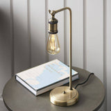 Hal Table Lamp Antique Brass - Comet Lighting