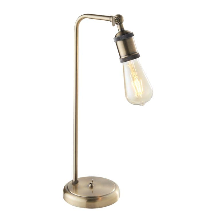 Hal Table Lamp Antique Brass - Comet Lighting