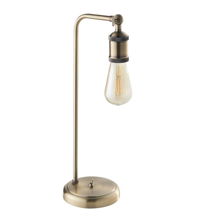 Hal Table Lamp Antique Brass - Comet Lighting