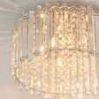 Hanna 4-Light Flush Ceiling Light - Comet Lighting