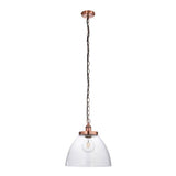 Hansen Grand Pendant Ceiling Aged Copper - Comet Lighting