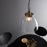 Hansen Grand Pendant Ceiling Antique Brass - Comet Lighting