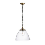 Hansen Grand Pendant Ceiling Antique Brass - Comet Lighting