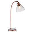 Hansen Task Table Lamp Aged Copper - Comet Lighting