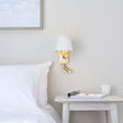 Harvey 1-Light Wall Light & Spotlight Gold - Comet Lighting