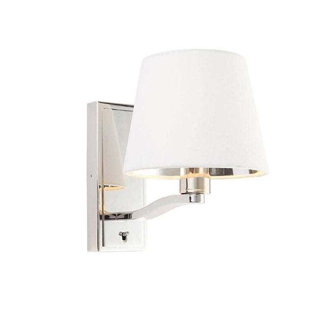 Harvey Wall Light Nickel - Comet Lighting