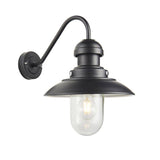 Hereford Outdoor Wall Light A Black - Comet Lighting