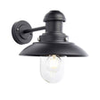 Hereford Outdoor Wall Light B Black - Comet Lighting