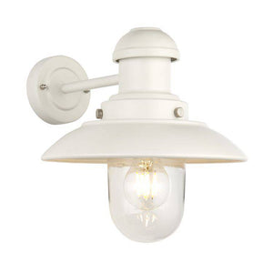 Hereford Outdoor Wall Light B White - Comet Lighting