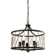 Heston 5-Light Pendant Ceiling Light - Comet Lighting