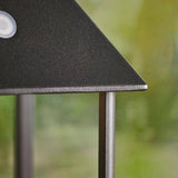 Hoot Large Touch Lantern Matt Black - Comet Lighting