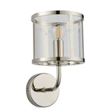 Hopton Wall Light Bright Nickel - Comet Lighting