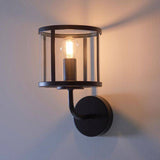 Hopton Wall Light Matt Black - Comet Lighting