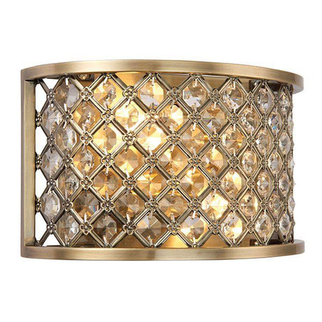 Hudson 2-Light Wall Light Antique Brass - Comet Lighting