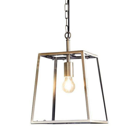 Hurst Ceiling Pendant Antique Brass - Comet Lighting