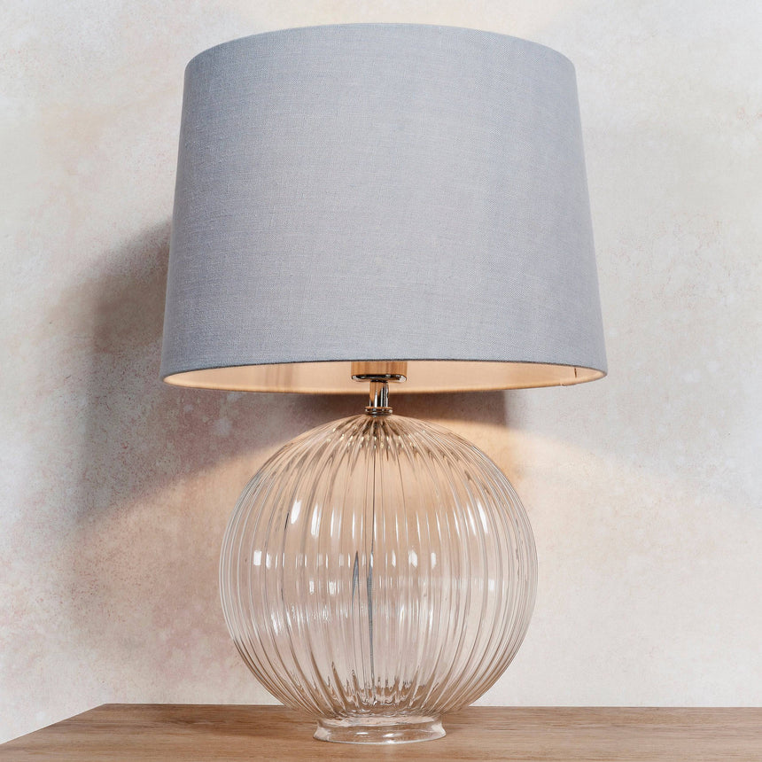 Jemma Table Lamp base only Clear - Comet Lighting