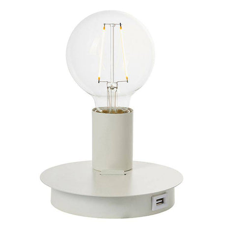 Joshua Table/Wall Lamp White - Comet Lighting