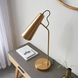 Karna New Task Table Lamp Antique Brass - Comet Lighting