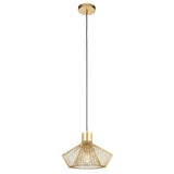 Kimberley Pendant Ceiling Light Gold - Comet Lighting