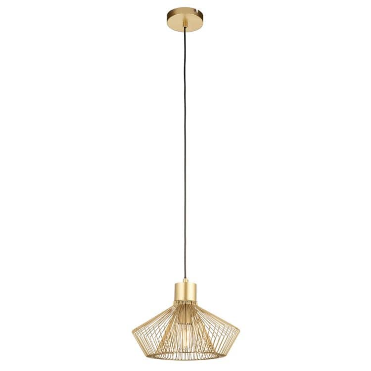 Kimberley Pendant Ceiling Light Gold - Comet Lighting