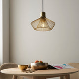 Kimberley Pendant Ceiling Light Gold - Comet Lighting