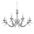 Kora 8-Light Pendant Ceiling Light Chrome - Comet Lighting