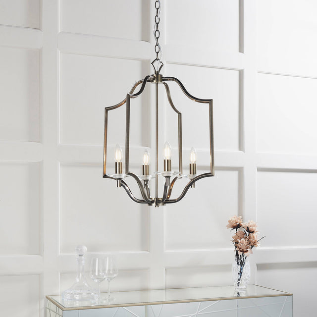 Lainey 4-Light Pendant Ceiling Light - Comet Lighting