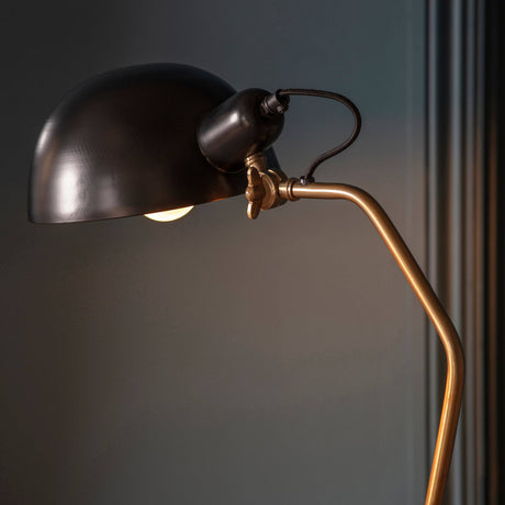 Largo Task Floor Lamp Black - Comet Lighting