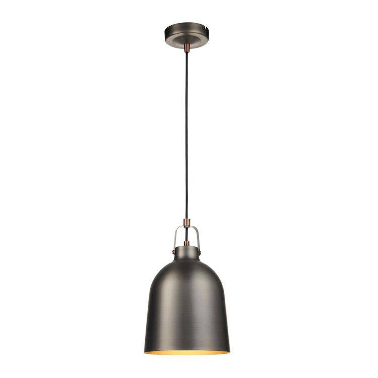 Lazenby Pendant Ceiling Light Aged Pewter - Comet Lighting