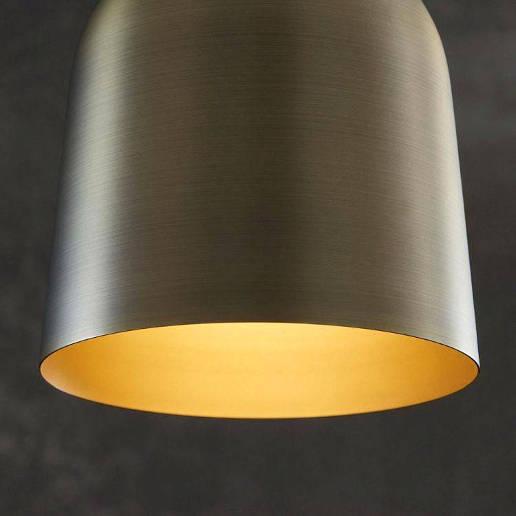 Lazenby Pendant Ceiling Light Antique Brass - Comet Lighting