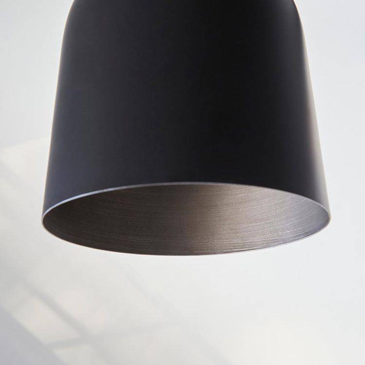 Lazenby Pendant Ceiling Light Matt Black - Comet Lighting