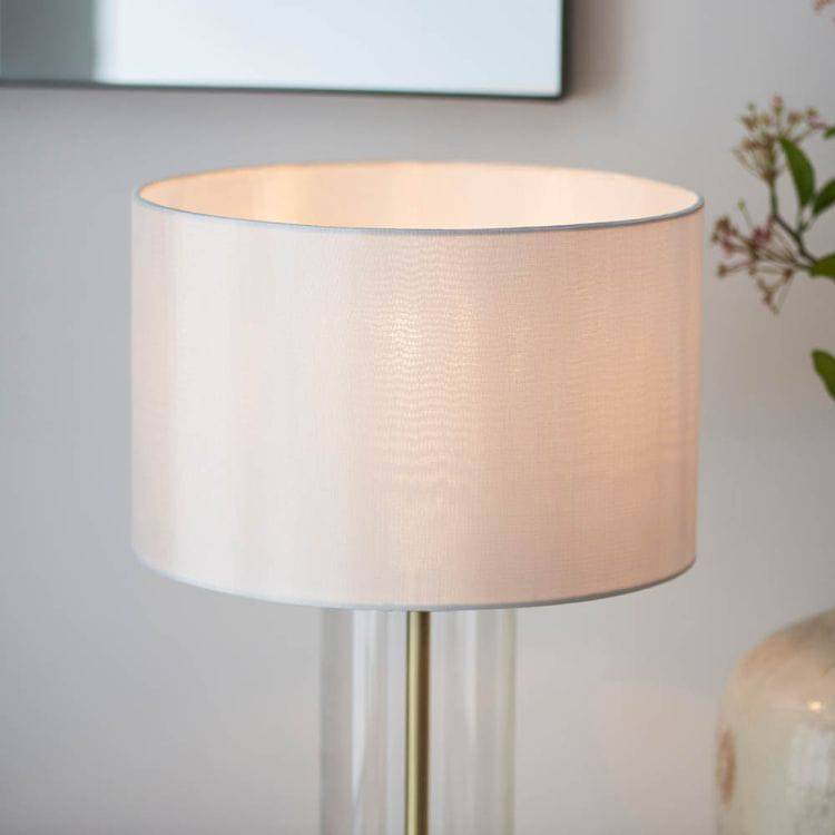 Lessina Small Touch Table Lamp Satin Brass - Comet Lighting