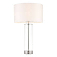 Lessina Touch Table Lamp Nickel - Comet Lighting