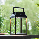 Linterna Solar Table Lamp 250mm Black - Comet Lighting