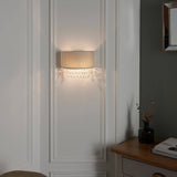 Malmesbury Wall Light Silver Grey - Comet Lighting