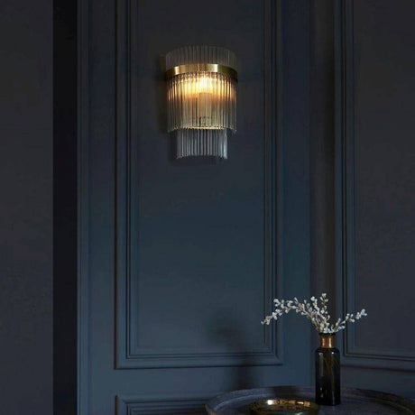 Marietta Wall Light Antique Brass - Comet Lighting