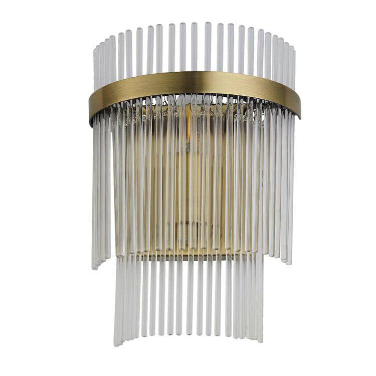 Marietta Wall Light Antique Brass - Comet Lighting