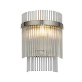 Marietta Wall Light Polished Nickel - Comet Lighting