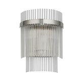 Marietta Wall Light Polished Nickel - Comet Lighting