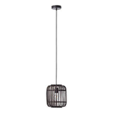 Mathias Pendant Ceiling Light Matt Black - Comet Lighting