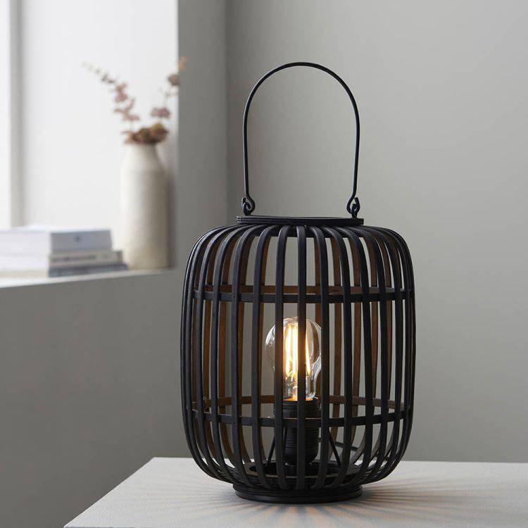 Mathias Table Lamp Matt Black - Comet Lighting