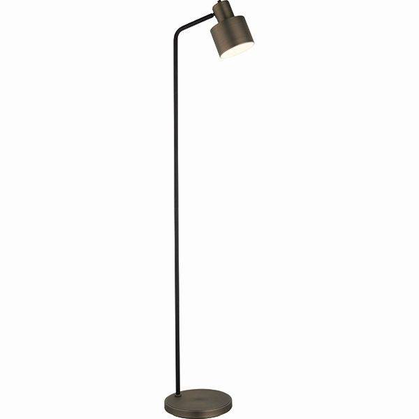 Mayfield Task Floor Antique Brass - Comet Lighting