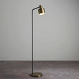 Mayfield Task Floor Antique Brass - Comet Lighting