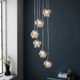 Mesmer 6Lt Pendant Ceiling Light - Comet Lighting