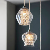 Mesmer 6Lt Pendant Ceiling Light - Comet Lighting