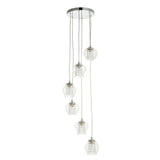 Mesmer 6Lt Pendant Ceiling Light - Comet Lighting