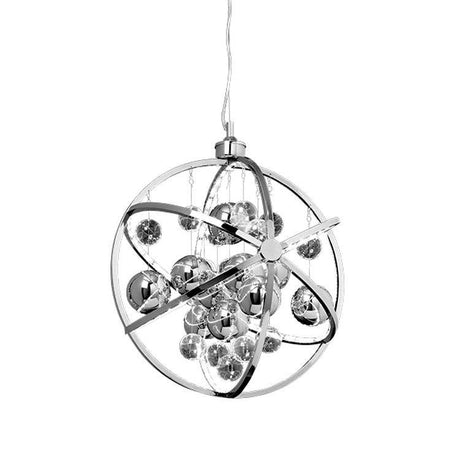 Muni 480mm Pendant Ceiling Light Chrome - Comet Lighting