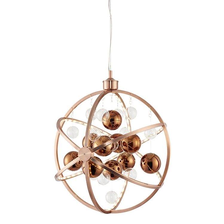 Muni 480mm Pendant Ceiling Light Copper - Comet Lighting